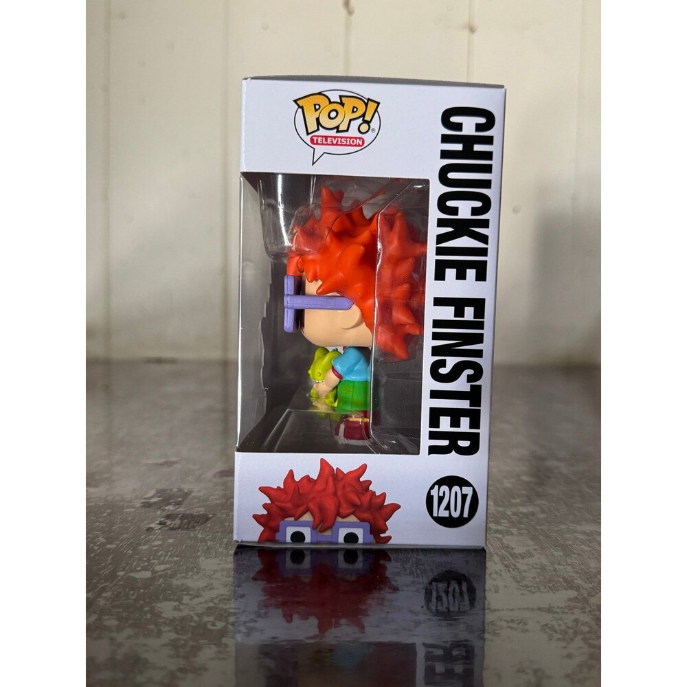 FUNKO POP! TELEVISION: Rugrats: Chuckie Finster Vinyl Figure #1207 - Picture 3 of 7